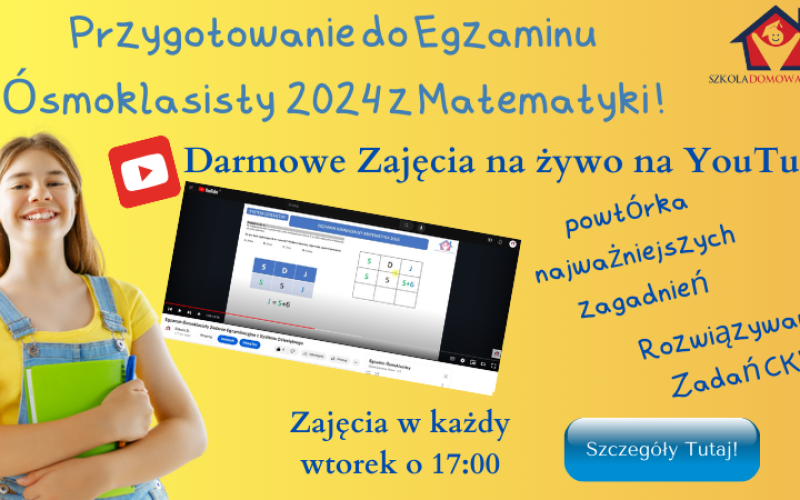 Przygotowanie do Egzaminu Ósmoklasisty z Matematyki